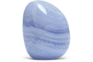 EQUILIBRE & SENS Calcédoine (Agate Blue Lace) Minéraux Pierre naturelle Lithothérapie.