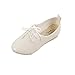 Produktbild JUSTSELL_Schuhe Damen Herbst,Frauen Einfarbig Flache Schuhe PU Einzelne Schuhe Lace-Kunstleder Wies Einzelne Schuhe Temperament Schuhe