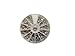 TNBL Mixed Size Clear Rhinestones In Wheel