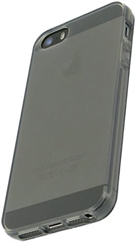 COVERbasics SOFTCASE 1mm Apple iPhone 5 5s SE Premium Case Cover Bumper Shell Soft Flexible Rubber Black Grey Smoke Clear TPU Silicon Slim Invisible Gel