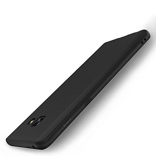 Samsung Galaxy A5 2017 Hülle Case, Elekin Soft-Flex Capsule Premium Schwarz TPU Matte Oberfläche Cover Handyhülle Schutzhülle Schmaler Telefonschutz für das Samsung Galaxy A5 2017 – Schwarz - 8