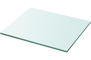 Myheimly Glasboden Glasscheibe Glasplatte für Glasregal Transparent 30 x 25 cm