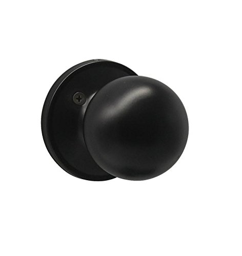 Preisvergleich Produktbild probrico half-dummy Türknauf für Innen Tür Schwarz Tür Hardware, schwarz