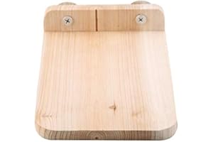 HFFHEER Vogel Barsch Stand Plattform, Holz Papagei Käfig Zubehör Haustier Pfote Schleifstände Übung Spielzeug für Ara African Greys Wellensittiche Sittich Conure Hamster Rennmaus Ratte Maus