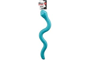 BargainsMania Treat Snake Dog Toy - Blue - This Treeat Snake Dog Toy Is Perfect For Your Pet To Have Some Energetic Fun Whilst Searching For Treeats.