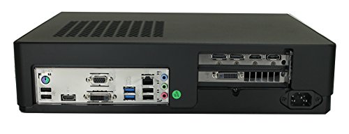 SNOGARD Minicase Max Power Gaming PC incl. Windows 10 | Intel Core i5-7500 Kaby Lake, 6GB Nvidia GeForce GTX 1060 Overclocked, 16GB DDR4 RAM, 2TB HDD • Slim Desktop Komplett System | Mega Power PC im Konsolen Format - 6