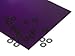 3mm x 500mm x 500mm Purple Tint PERSPEX Cast ACRYLIC Splashback Signs Display
