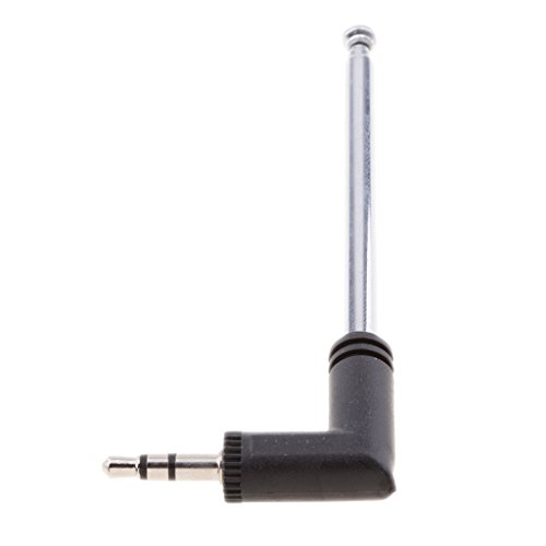 Dolity 3.5mm AM FM Radio Antenna con 4 Sezione per Smartphone Cellulare