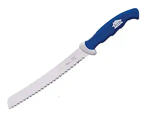 ACE Stainless Steel Bread Knife, Red