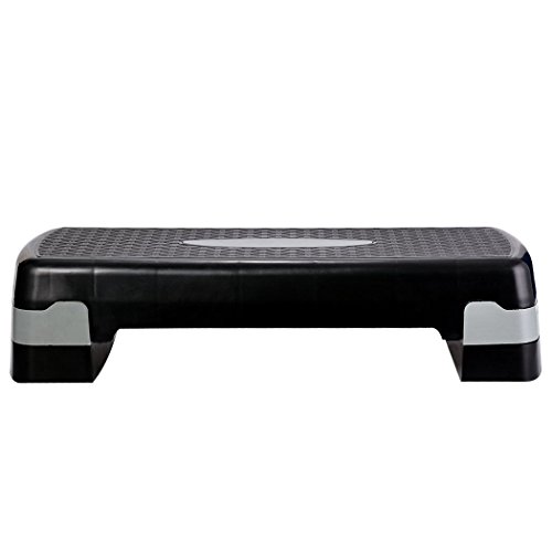 Aerobic Stepper, Sondereu Steppbrett Fitness Stepp Trainer Höhe Einstellbare Brett Metall Max bis zu 200 Kg - 2