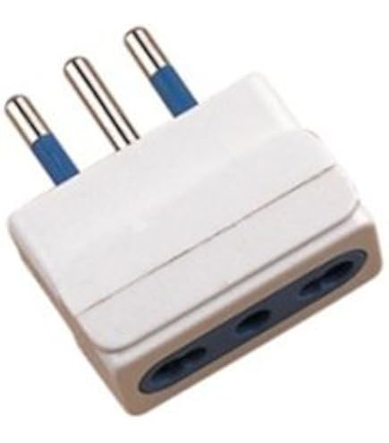 Adattatore Riduttore Spina 16A A Presa 10A/16A Poliplast - Bianco - Foto 8