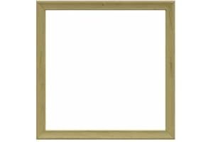 Nordlinger Pro Cadre Mouluré Bois 60x60 cm - Moulures Pré-Découpées - Certifié 100% FSC - Idéal pour Encadrement Personnalisé