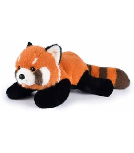 Peluche Réversible Panda Roux Et Géant - Double Face Ultra Doux - Cadeau Parfait Enfant & Adulte - 20/30/50cm
