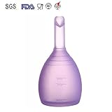 ViiNA YA Copa menstrual de Silicona Grado Médico, con descarga de la válvula,Mod