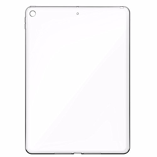 EasyAcc iPad 9.7 2017 Hülle Case Transparent Tablet Hülle für Apple iPad 9.7 2017 Cover Schutzhülle Durchsichtig TPU Crystal Clear Case Backcover Bumper Slimcase - 9