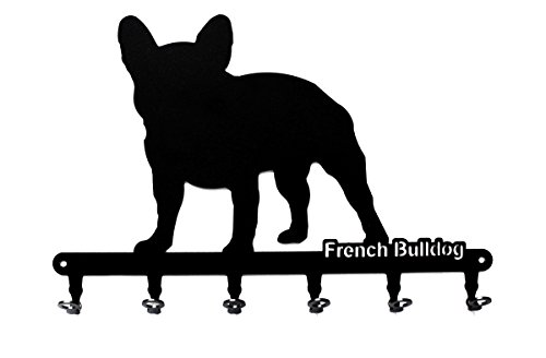 Schlüsselbrett / Hakenleiste * Frensh Bulldog * - Schlüsselboard - 6 Haken