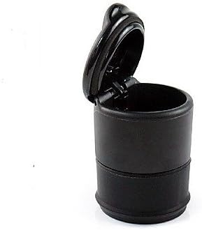 CHXDHJ Durable Portable Car Ashtray Car Interiors Home Frame Set Black Dolly Travel Cigarette Ash Holder , black