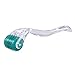 RC 0.5mm Titanium Micro-needle Roller System Derma 192 Needles Roller for Skin Care/ Therapy/ Treatment/ Rejuvenation - Transparent Handle & Green Roller