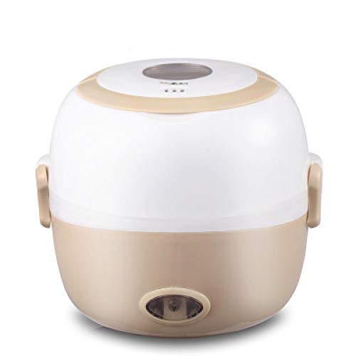 Preisvergleich Produktbild Elektrische Brotdose, Gedämpftes Ei, Beheizte Brotdose, Elektrische Brotdose, Heißer Reis, Plug-In-Kochen, Tragbare Elektrische Brotdose,Purple-220(V)