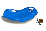 Jamara 460535 Snow Play Bob Speed Plateau Ergonomique en Plastique Durable Bleu/aérodynamique 78 cm