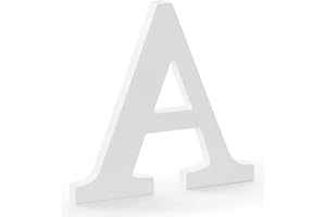 FIND IT, FIND THE BEST PRODUCTS FIND IT Letras de Madera mayúscula Decorativa 20cm (A)