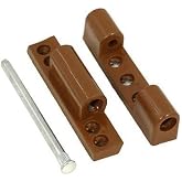 PVC Kapı Menteşesi, Kahverengi, 90 mm, Pimapen Pencere ve Kapılar i&ccedil;in