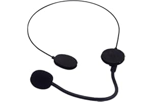 TWOBUD Radio Phone Headset Prop Microphone Fancy Costume Microphone
