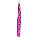 Glow Professional Straight Tip Tweezer, Pink and Black