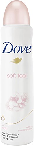 Dove Deospray Soft Feel Anti-Transpirant, 6er Pack (6x 150 ml)