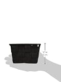 WENKO 20368100 Aufbewahrungskorb Adria Mini Schwarz – Badkorb, quadratisch, Kunststoff-Geflecht, Polypropylen, 14 x 9 x 14 cm - 4