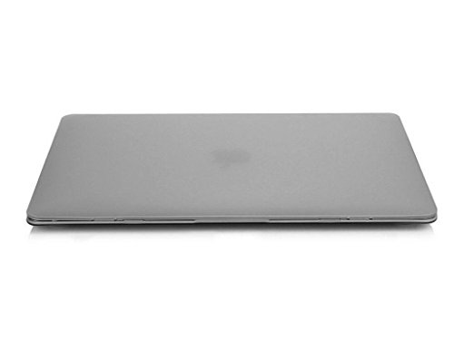 luftstoff® DEFENDER II, Macbook Air 13 Hülle ★ Premium Hard-Case Tasche in transparent frosted ★ absolut passgenaues Cover, Retina-Zubehör bis September 2016 – (13″ MacBook Air , transparent) - 3