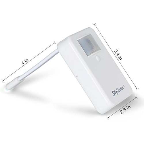 2 x LED Toilette WC Nachtlicht Lampe mit Bewegungssensor, Batteriebetriebenes Toilettenbeleuchtung Toiletten Licht Lamp WandleuchterBeleuchtung für Kinder Badezimmer Potty Training Dekorativen Witz Geschenk(16 Farben, Mit 3 Stück Batterien) - 5