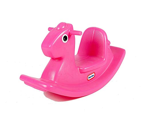 little tikes- Rocking Horse PeluchesBalancines de pelucheLITTLE TIKESBalancin Caballito Magenta, Color Rosa (403C00060)