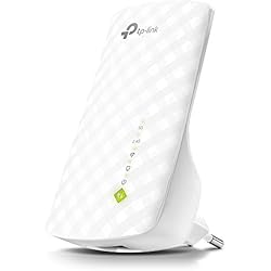 TP-Link RE200 AC750 - Repetidor de red Wifi extensor amplificador de cobertura con enchufe(Puerto Ethernet, 10/100 mbps, Banda dual, 300Mbps, 2.4 GHz, 433 Mbps 5GHz)