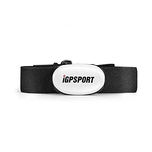iGPSPORT HR40 (versión española) - Banda torácica con Sensor de Frecuencia Cardiaca Monitor Conexión Inalámbrico ANT+/2.4G y Bluetooth 4.0. Ciclismo,running,gimnasia,aeróbica... Resistencia IPX7