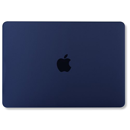 GMYLE Hard Case Frosted für New Macbook Pro 13 Zoll 2016 (A1706/A1708) (Mit/Ohne Touch Bar) – Marineblau Durch gummierte Hard Shell Fall-Abdeckung Hülle Case Etui Tasche - 2