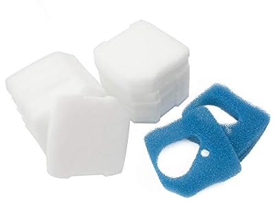 LTWHOME Remplacement Grossier Et Excellent Filtration Tapis Convient pour Eheim Professionnel Pro 3 250, 250T, 350, 350T, 600/ Ultra G Pro 3 Filtre 2071,2073,2075 Et Eheim Pro 3e 350/2074 ( Paquet de15pcs,3 Ensembles)
