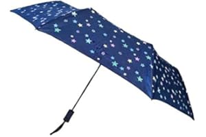 GOODFORGOODS Goods4good Paraguas Cambia Color Lluvia Agua Estrellas azul plegable automático anti viento diámetro 107 cm.
