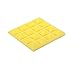 Produktbild Momola 1Pc Selbstklebend Akustikschaumplatte Schalldämmung Schwamm, 25x25x5cm,für Musik Studio Schallabsorption Geräuschreduzierung Stoßfest Feuchtigkeitsbeständig Kein Kleber Erforderlich (Gelb)