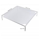 Séchoir Pour Maille Grande Taille 70x70cm, Séchoir Empilable Pour Pull Et Autres Vêtements Et Céréales Séchées, À Plat, À Sécher (simple Couche)