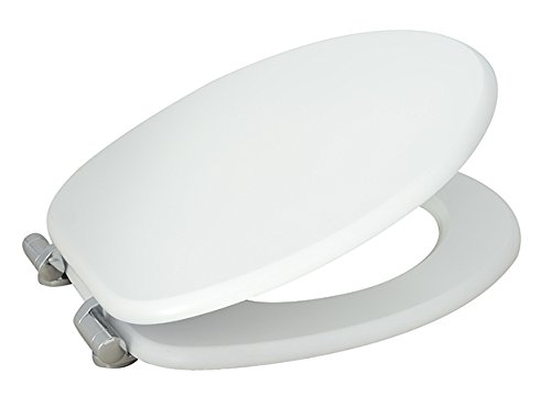 Eisl ED09010SC MDF Holzkern WC Sitz mit Absenkautomatik, weiß - 5