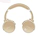 Produktbild GAOWORD Bluetooth Kopfhörer, Wireless Stereo Faltbare Kopfhörer Mit Integriertem Mikrofon, Heavy Bass Headset Für Apple Android-Handy,Gold