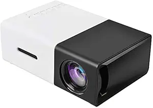 Sanyipace Mini Projector 1080P, YG300 Portable Home HD Projector for Party HDMI/USB AV/Audio LED Video Projector for Home Theater 20-80 inch 1920 * 1080