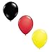 Produktbild 99 Luftballons schwarz rot gelb Premiumqualität Ø ca. 27cm B85