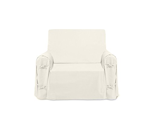 Sesselbezug Baumwolle PANAMA ecru