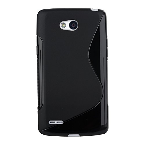 kwmobile Funda para LG L80 - Carcasa de TPU para m vil y dise o Ondulado en Negro reviews kwmobile Funda para LG L80 - Carcasa de TPU para m vil y dise o Ondulado en Negro
