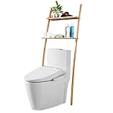 Material des Regals - 100% natürlicher Bambus / Größe des Regals - 173 x 66 x 25 cm (HBT)