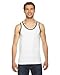 Produktbild Unisex USA Made Fine Jersey Tank WHITE/ BLACK XL