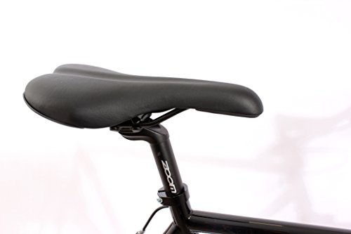 KHE Fixie Singlespeed FX01 56,5cm schwarz inkl Freilaufritzel 40mm orangene Felge - 6