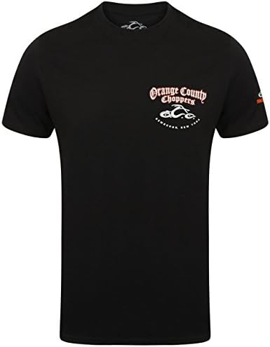 Two Skulls OCC T-Shirt (Black) - Orange County Choppers
